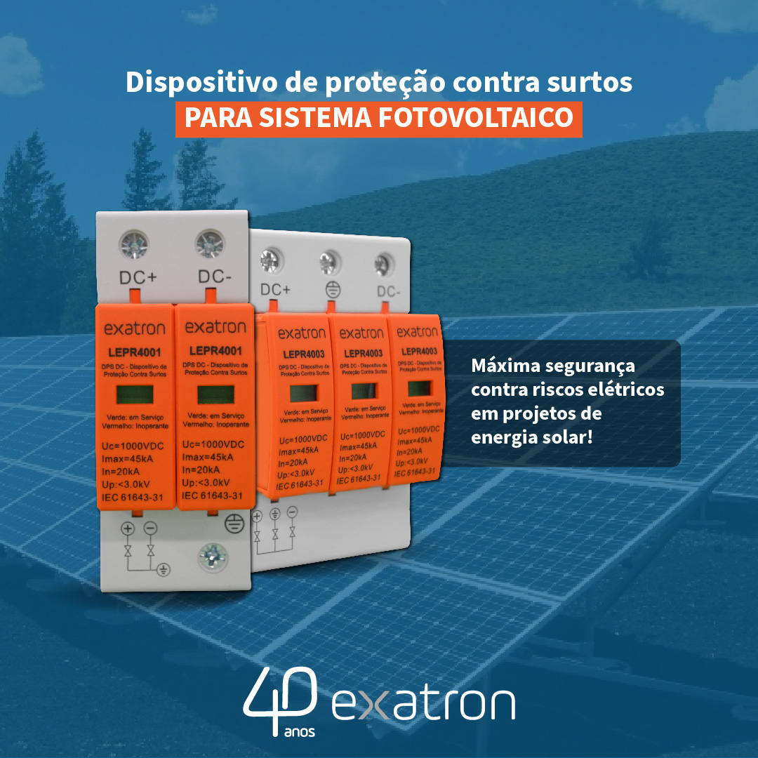 DPS para sistema fotovoltaico