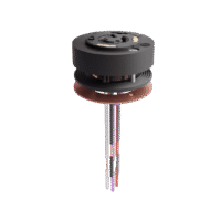 Tomada Base de Embutir 5 fios com Anel Metálico para Relé Fotoelétrico