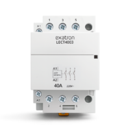Contator Circuitos de Comando Modular 3 Polos, 3NA, 40A, 220V